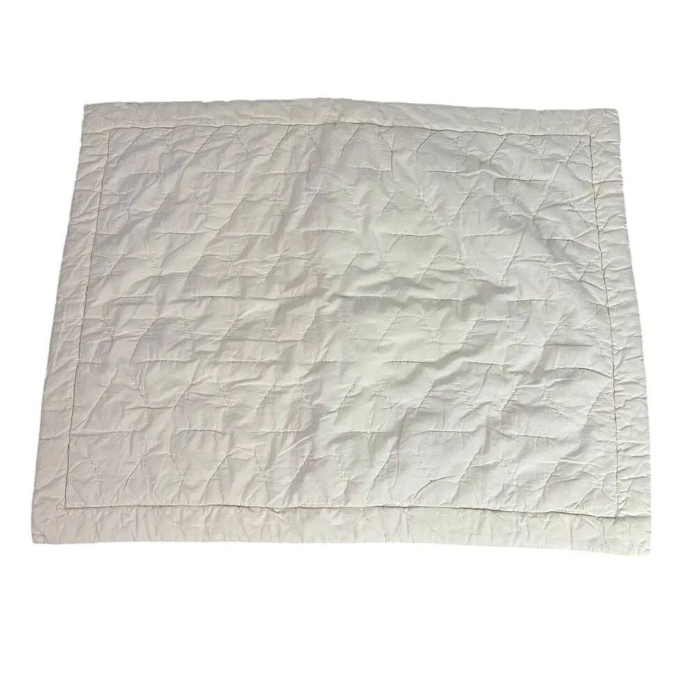 Parachute Soft Stitch Standard Pillow Sham Organic Cotton Natural